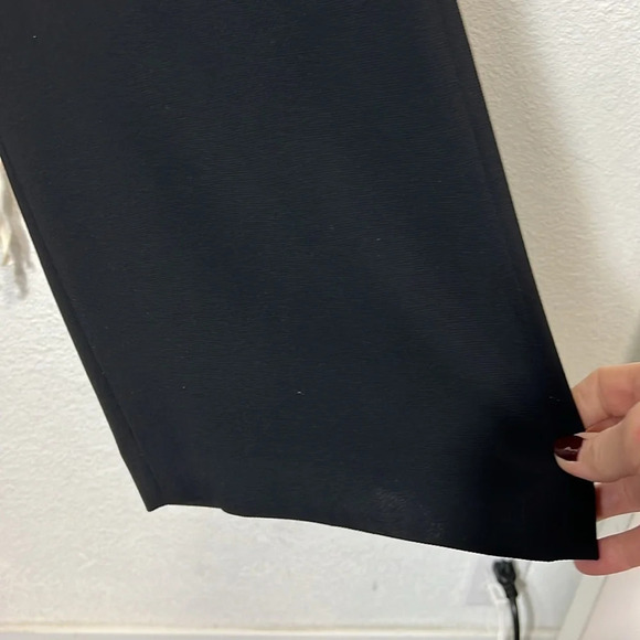 ALLSAINTS Black Cropped Coulotte Pants Size US4 - Picture 2 of 6